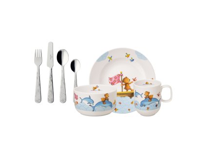 Detská jedálenská súprava “Happy as a Bear”, Set 7ks – Villeroy & Boch 1