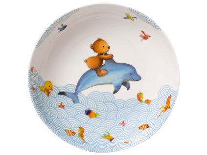 Detský hlboký tanier “Happy as a Bear Children”, Ø 19 cm – Villeroy & Boch 1