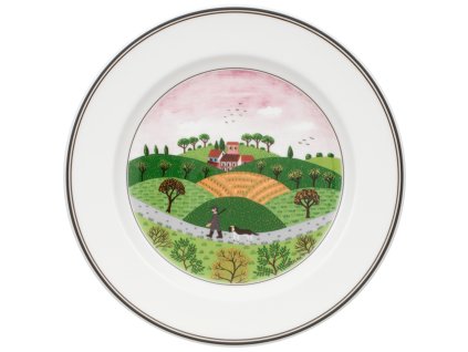 Dezertný tanier Design Naif, “Poľovník”, Ø 21 cm – Villeroy & Boch 1
