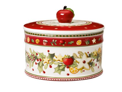 Dóza na cukrovinky stredná, Ø 14 cm 0,55 l Winter Bakery Delight – Villeroy & Boch