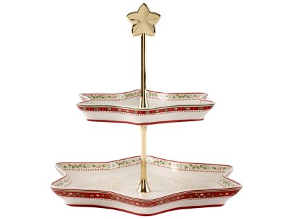 Dvojposchodový stojan – etažér Winter Bakery Deligh – Villeroy & Boch 1