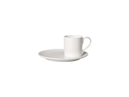 Espresso šálka s podšálkou MetroChic blanc – Villeroy & Boch 1