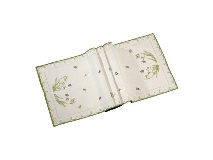 Gobelínový behúň Colourful Spring, “Snežienky” – Villeroy & Boch 1