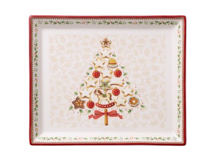 Hranatý podnos Winter Bakery Delight 27 cm x 23 cm – Villeroy & Boch 1