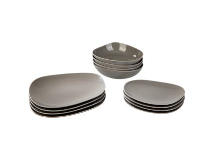 Jedálenská súprava Organic, Set tanierov 12 ks – Villeroy & Boch 1