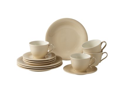 Kávový servis Color Loop Sand, Set 12ks – Villeroy & Boch 1