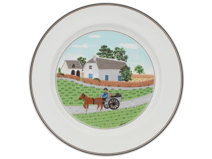 Plytký tanier Design Naif “Farmár”, Ø 27 cm – Villeroy & Boch 1