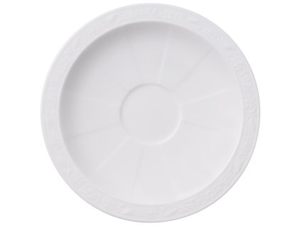 Podšálka na espresso White Pearl, Ø 13 cm – Villeroy & Boch 1