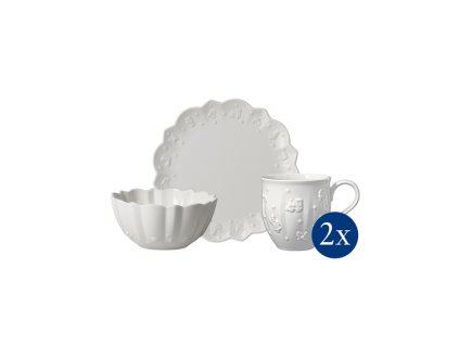 Raňajkový set pre 2 osoby, 6ks - Toy's Delight Royal Classic Villeroy Boch