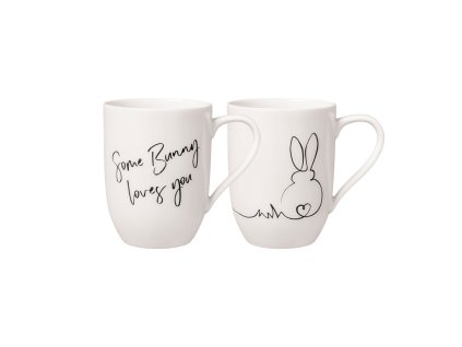Sada hrnčekov Statement “Some bunny loves you”, Set 2 ks – Villeroy & Boch 1