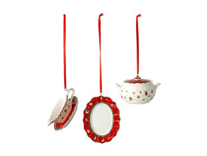 Sada vianočných dekorácií Toy’s Delight Decoration, “Servis”, Set 3 ks – Villeroy & Boch 1