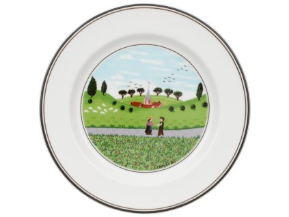 Tanier na pečivo Design Naif, “Stretnutie”, Ø 17 cm – Villeroy & Boch 1