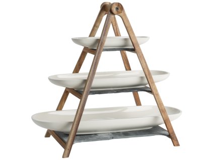 Trojposchodový stojan – etažér s miskami Artesano Original, Set 4 ks – Villeroy & Boch 1