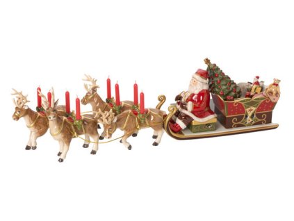 Vianočná dekorácia "Santa na saniach" 70 cm Christmas Toys Memory – Villeroy & Boch
