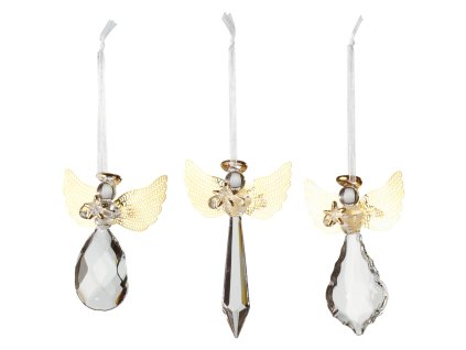 Vianočná dekorácia Winter Collage Accessoires “Anjeli”, Set 3 ks – Villeroy & Boch 1