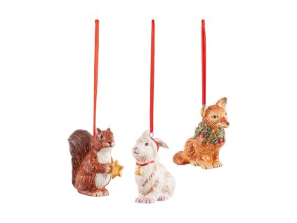 Závesná dekorácia Nostalgic Ornaments “Zvieratká”, Set 3 ks – Villeroy & Boch 1