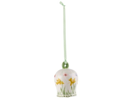 Závesná dekorácia porcelánový zvonček New Flower Bells, “Narcis”  – Villeroy & Boch 1