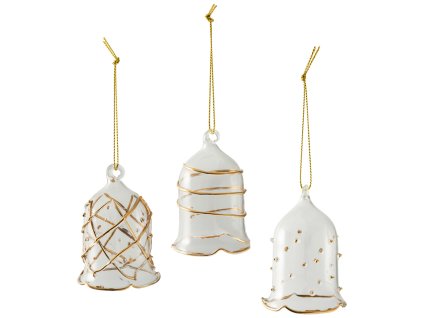 Závesná dekorácia Winter Collage Accessoires, “Zvonček”, Set 3 ks – Villeroy & Boch 1