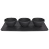 Sada misiek na dip Manufacture Rock, Set 4 ks – Villeroy & Boch 1
