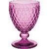 Pohár na vodu na stopke, fialový 0,40l Boston coloured