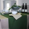 dunkelgr ner Tischl ufer beige Tischdecke 11 23